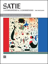 Gymnopedies and Gnossiennes piano sheet music cover